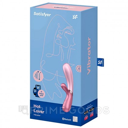 Вибратор с подогревом Satisfyer Hot Lover розовый от sex shop primegoods фото 9