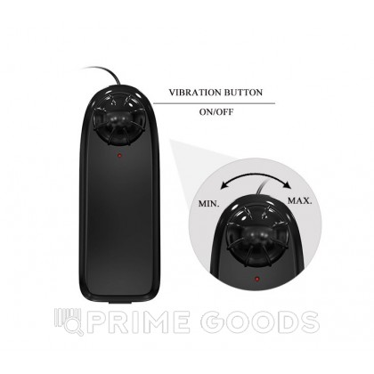 Полый страпон с вибрацией (фаллопротез) 15.5 Х 4.2 от sex shop primegoods фото 9