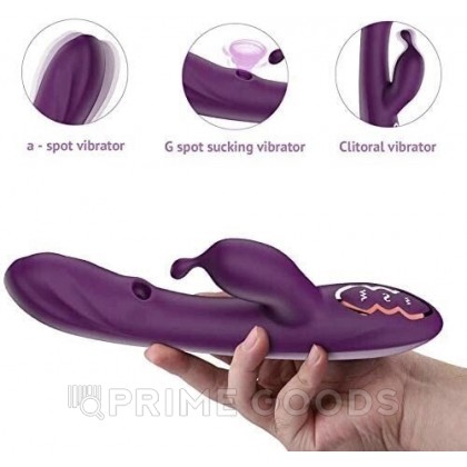 Многофункциональный вибратор-кролик с воздушной стимуляцией от sex shop primegoods фото 6