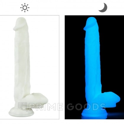 Фаллоимитатор Lumino Play светящийся в темноте (15*4 см) от sex shop primegoods фото 2