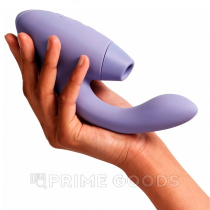 Бесконтактный клиторальный стимулятор Womanizer Duo 2, сиреневый от sex shop primegoods фото 5
