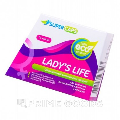 Средство возбуждающее для женщин Lady'sLife 14 капсул от sex shop primegoods фото 3
