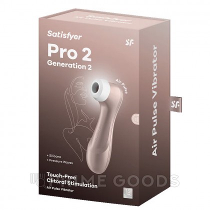Мощный массажер клитора Satisfyer Pro 2 Generation 2 от sex shop primegoods фото 4