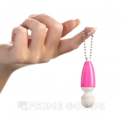 Вибратор - брелок розовый (5х2,5 см.) от sex shop primegoods фото 3