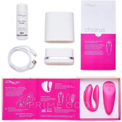 Вибратор для пар WE-VIBE Chorus (розовый-cosmic) от sex shop primegoods фото 2