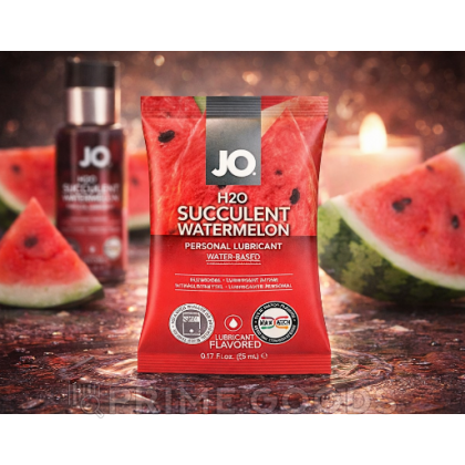 Лубрикант JO Watermelon с ароматом арбуза, 5 мл от sex shop primegoods фото 3