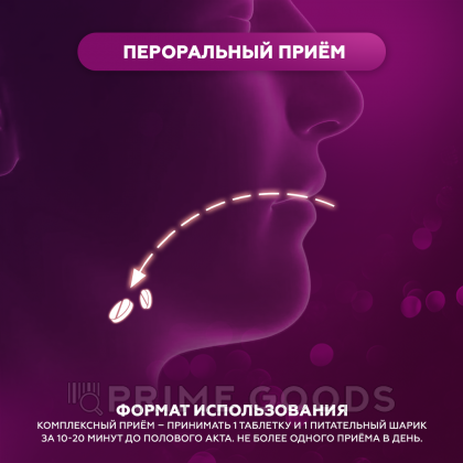 Возбуждающее средство для потенции Herb Viagra Plus (12 таблеток+12 пилюль) от sex shop primegoods фото 4
