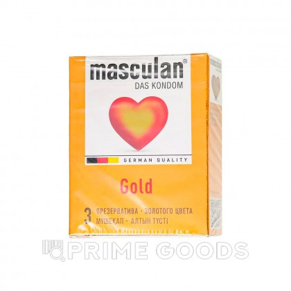 Презервативы Masculan Ultra Gold №3 от sex shop primegoods