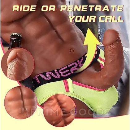 Спортивное мужское тело с фаллоимитатором (8,5 кг.) от sex shop primegoods фото 3