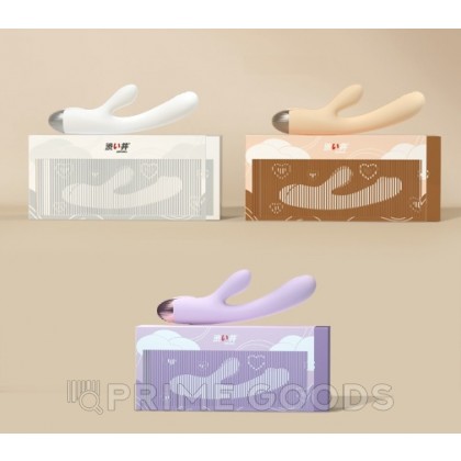 Вибратор-кролик Pada от Drywell белый от sex shop primegoods фото 4