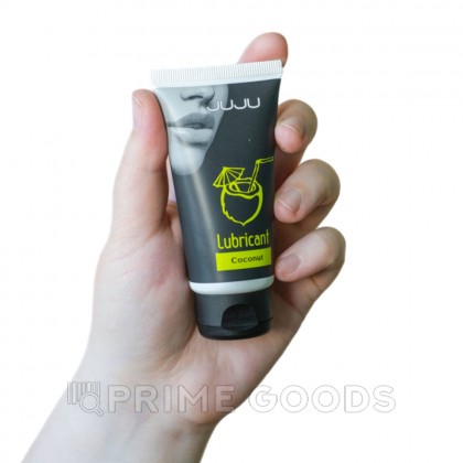 Съедобный лубрикант JUJU со вкусом кокоса  50 мл от sex shop primegoods фото 9