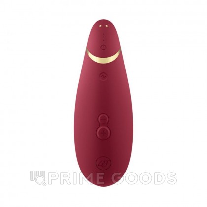 Бесконтактный клиторальный стимулятор Womanizer Premium 2 бордовый от sex shop primegoods фото 12