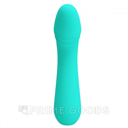 Вибратор Cetus Super Soft (15 см) бирюзовый от sex shop primegoods фото 5