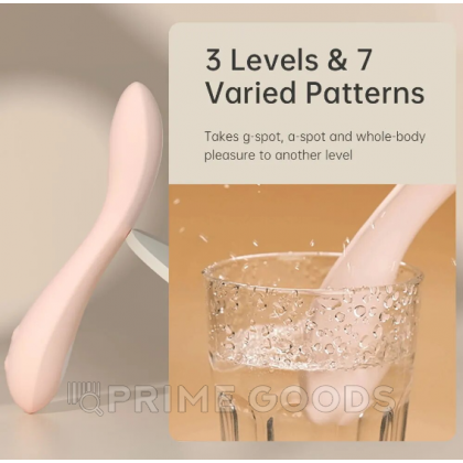 Вибратор для точки G с подогревом Alice от Drywell от sex shop primegoods фото 11