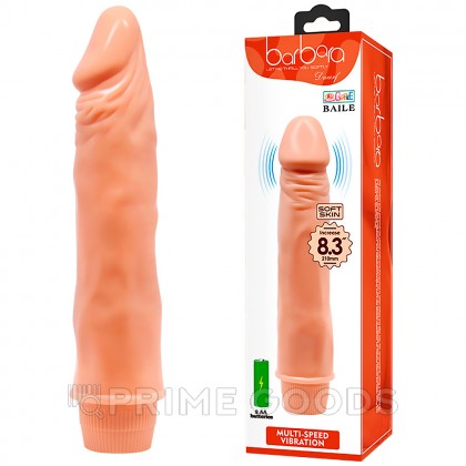 Вибратор реалистичный Barbara (21,5*4 см.) от sex shop primegoods фото 4