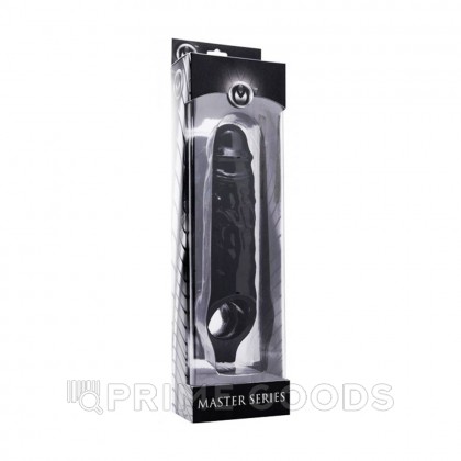 Насадка Mamba Cock Sheath Packaged, 16.5 см, черный от sex shop primegoods фото 3