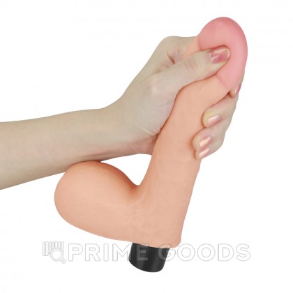 Вибратор серии REAL SOFTEE, 17*3,5 от sex shop primegoods фото 5