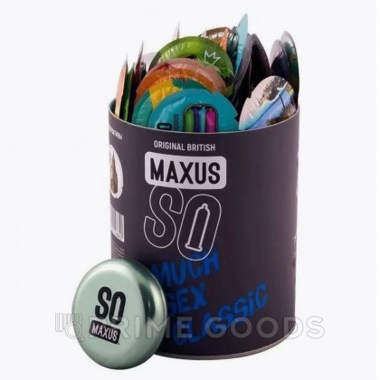 MAXUS Презервативы So Much Sex CLASSIC Серый 1 шт. от sex shop primegoods