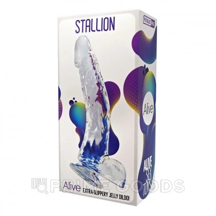 Фаллоимитатор Alive Stallion (22×3,5 см) прозрачный от sex shop primegoods фото 5