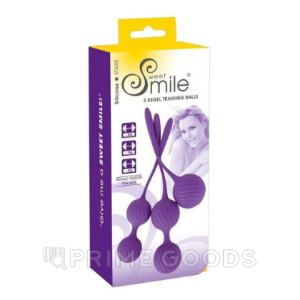 Набор вагинальных шариков Orion Sweet Smile силиконовые, 3 шт. от sex shop primegoods фото 2