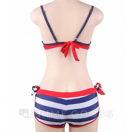 Купальник тройка Red Stripe (XL) от sex shop primegoods фото 7