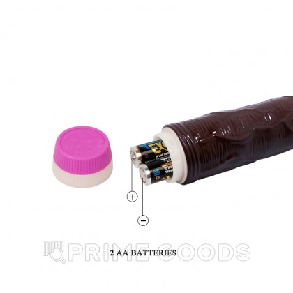 Вибратор реалистик черный (23 х 3,9) от sex shop primegoods фото 2