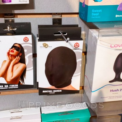 Маска шлем глухая (закрытая) от sex shop primegoods фото 4