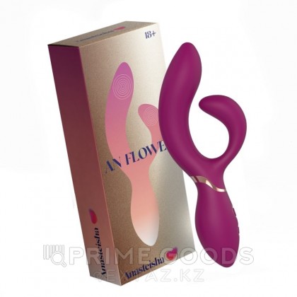 Ультрагибкий вибратор-кролик AN Flower от Anasteisha от sex shop primegoods фото 2