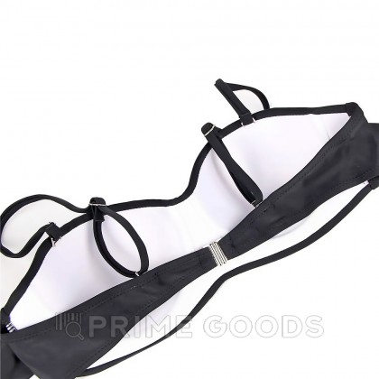 Купальник с завязками Rhinestone Black (XL) от sex shop primegoods фото 5
