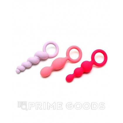 Набор анальных игрушек Booty Call Satisfyer цветные от sex shop primegoods фото 5