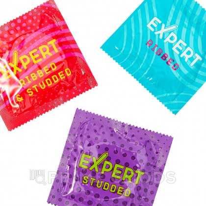 Презервативы EXPERT Wild Love, ребристый, точечный, ребристо-точечный, 15 шт от sex shop primegoods фото 4