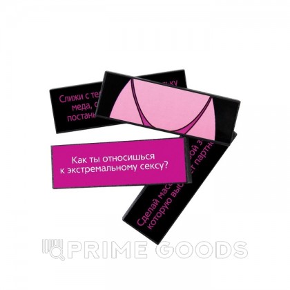 Падающая башня «Правда/наказание» с фантами, 54 бруска, 18+ от sex shop primegoods фото 6