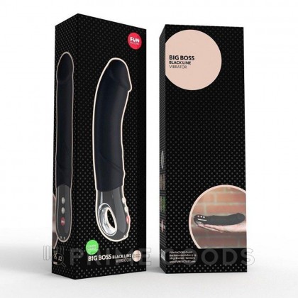 Вибратор XL Big Boss от Fun Factory (черный) от sex shop primegoods фото 3