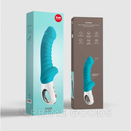 Вибратор точки G TIGER от Fun Factory (синий) от sex shop primegoods фото 2