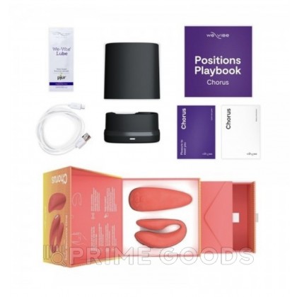WE-VIBE Chorus Вибратор для пар коралловый от sex shop primegoods фото 8