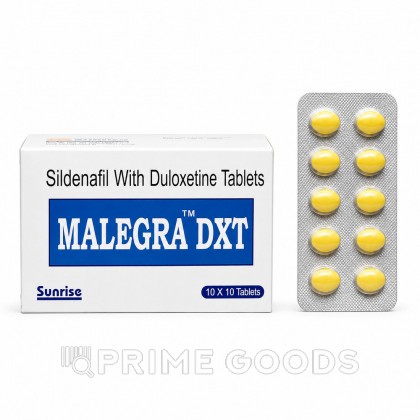 Препарат для улучшения и продления эрекции Malegra DXT (10 таб.) от sex shop primegoods