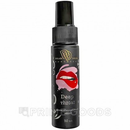 Ультра-спрей для глубокого минета Джага-Джага Deep Throat, ванильная карамель, 50 мл от sex shop primegoods