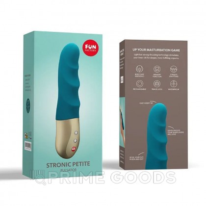 Мини-пульсатор Fun factory STRONIC PETITE, морская волна от sex shop primegoods фото 8