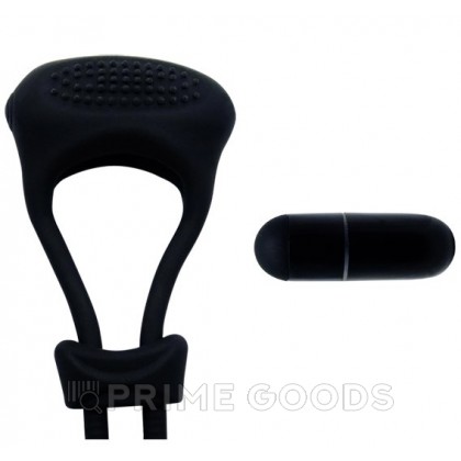 Эрекционное кольцо с фиксацией и вибрацией Curitis от sex shop primegoods фото 9