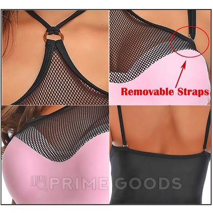 Купальник слитный Mesh Pink (XL) от sex shop primegoods фото 6