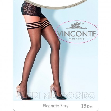 Чулки Vinconte, 5XL (48-50) от sex shop primegoods фото 3