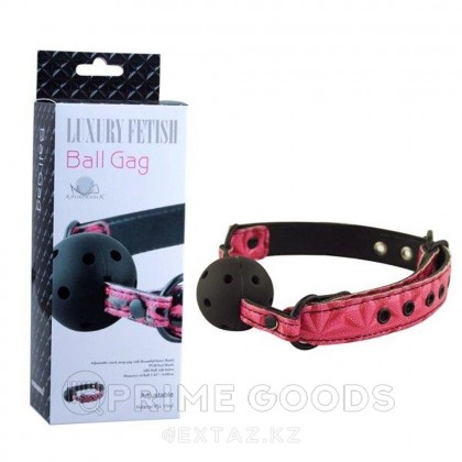 Кляп-шарик BALL GAG (розовый) от sex shop primegoods фото 2
