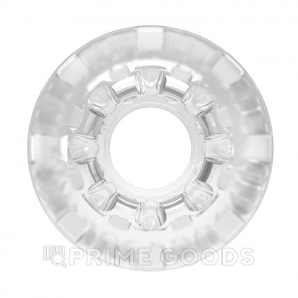 Мастурбатор с текстурированным каналом Cory прозрачный от sex shop primegoods фото 4