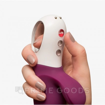 Кролик-вибратор Miss Bi от Fun factory (ежевичный) от sex shop primegoods фото 13