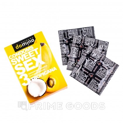 Презервативы для орального секса Sweetsex тропические фрукты №3 от sex shop primegoods фото 2