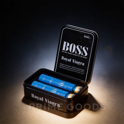 Возбуждающее средство для мужчин Boss Royal Viagra (New!) - 20 таблеток от sex shop primegoods фото 8