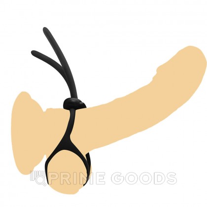 Эрекционное кольцо-лассо с регулировкой от sex shop primegoods фото 2