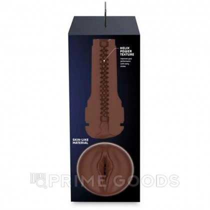 Мастурбатор Feel Stroker от KIIROO вульва (темно-коричневый) от sex shop primegoods фото 9