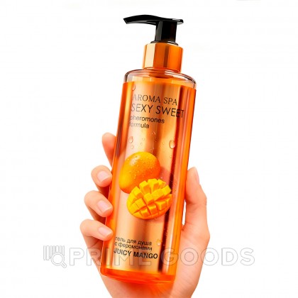 Гель для душа с феромонами Juicy Mango 200 мл от sex shop primegoods фото 2