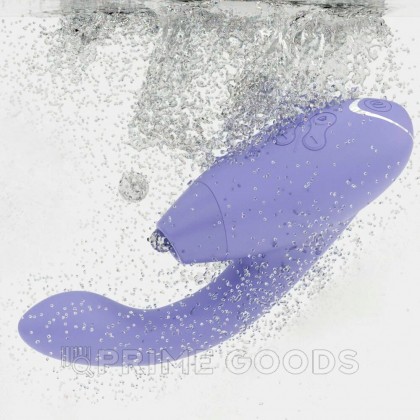 Бесконтактный клиторальный стимулятор Womanizer Duo 2, сиреневый от sex shop primegoods фото 7